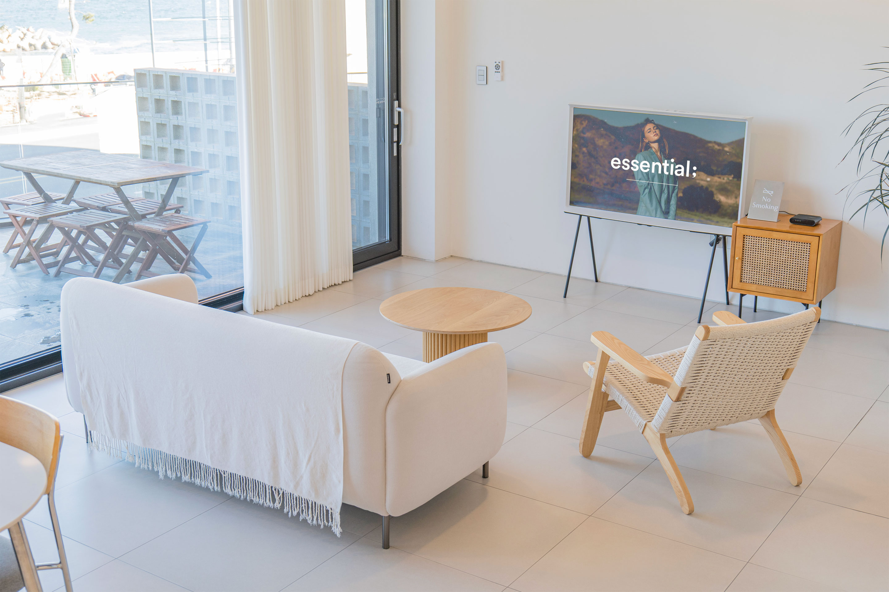 디어웨이브의 1F 가든 스위트